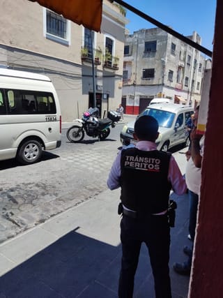 Atropellan a mujer en Centro Histórico de Puebla 🚨🚑